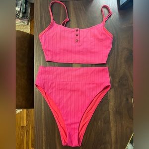 Aerie Pink Swim